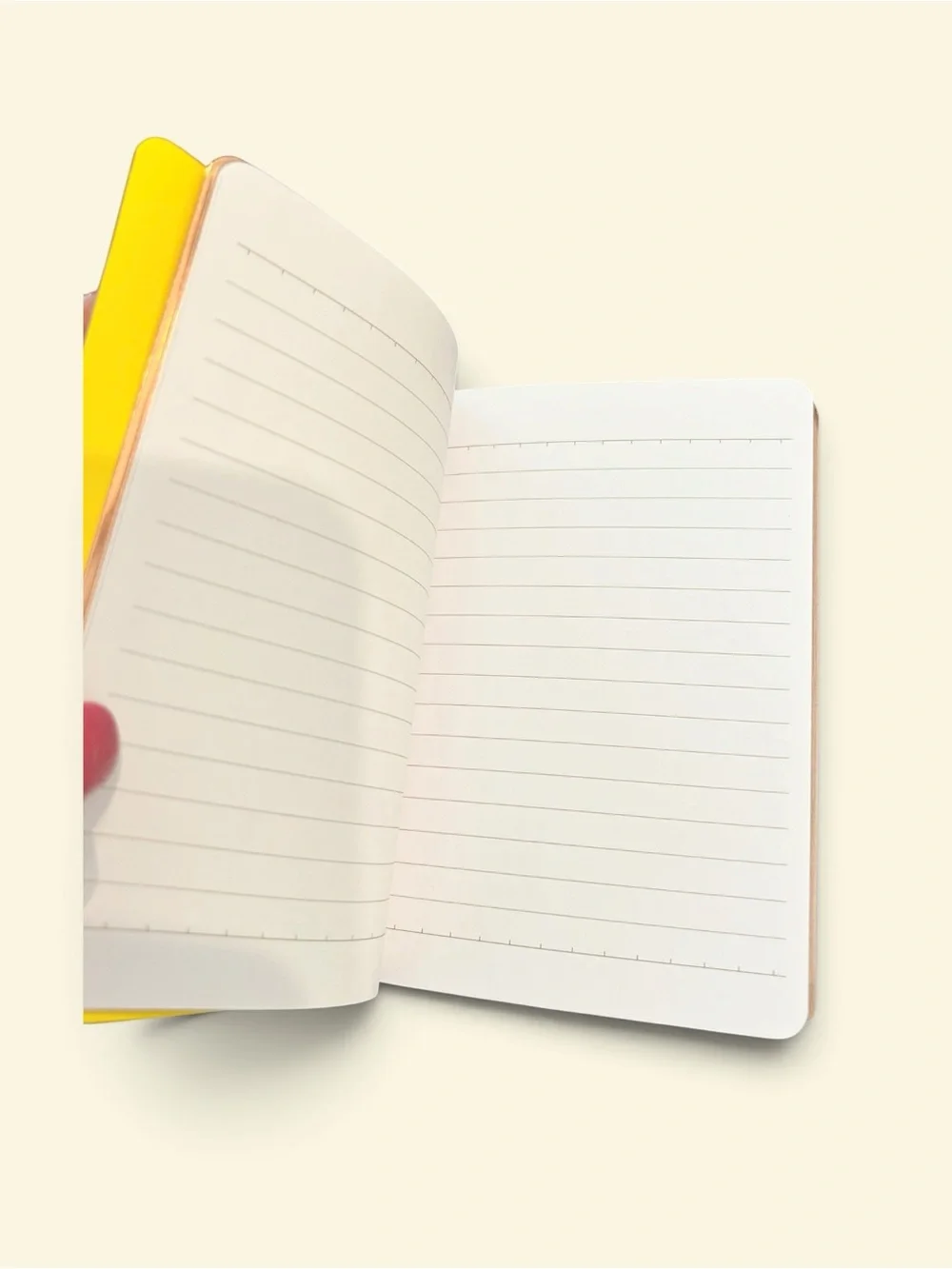 Cancer Zodiac Journal Notebook in Bright Yellow with Metallic Accent